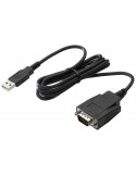 USB to Serial Adapter RS-232 Black 